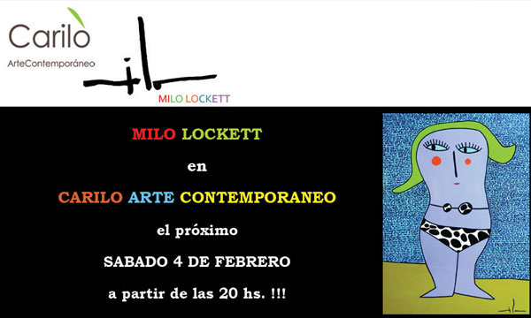 Muestra Milo Lockett