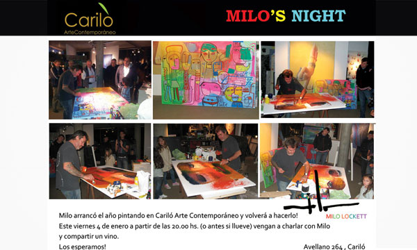 Muestra Milo Lockett